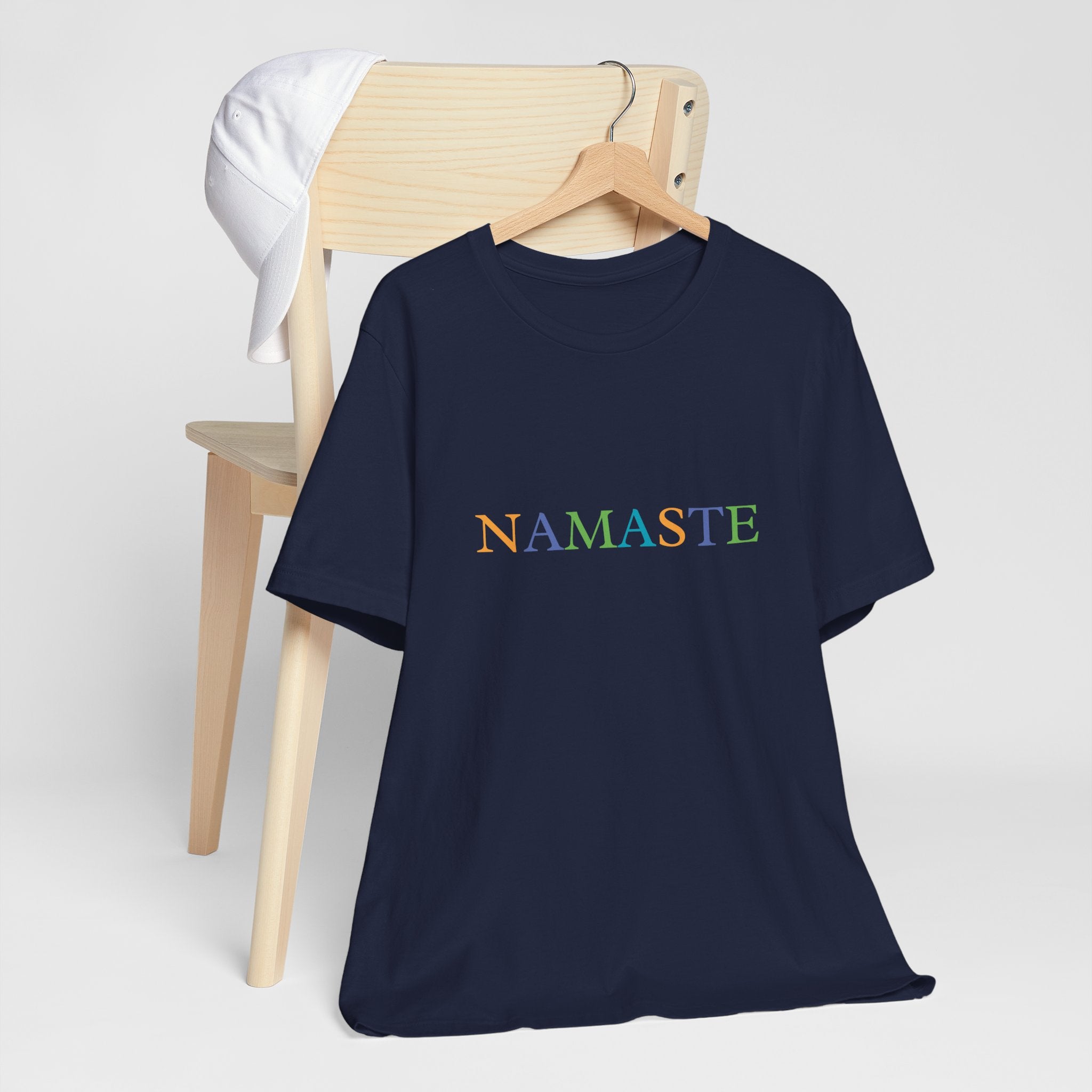 Tramunquiero NAMASTE Camiseta Unisex con Cuello Redondo