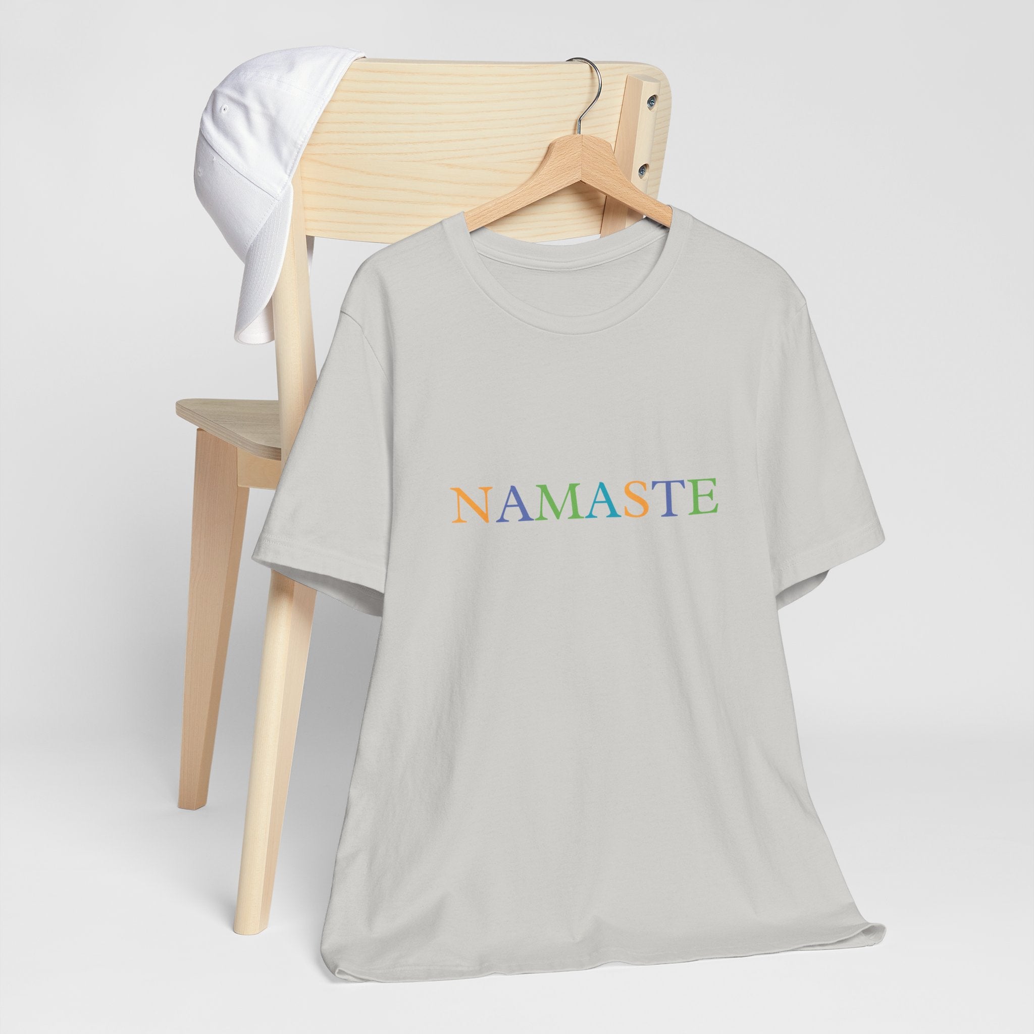 Tramunquiero NAMASTE Camiseta Unisex con Cuello Redondo